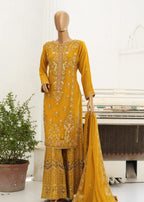 Ahmed Creations ALISHBA MUSTARD Women 3pcs