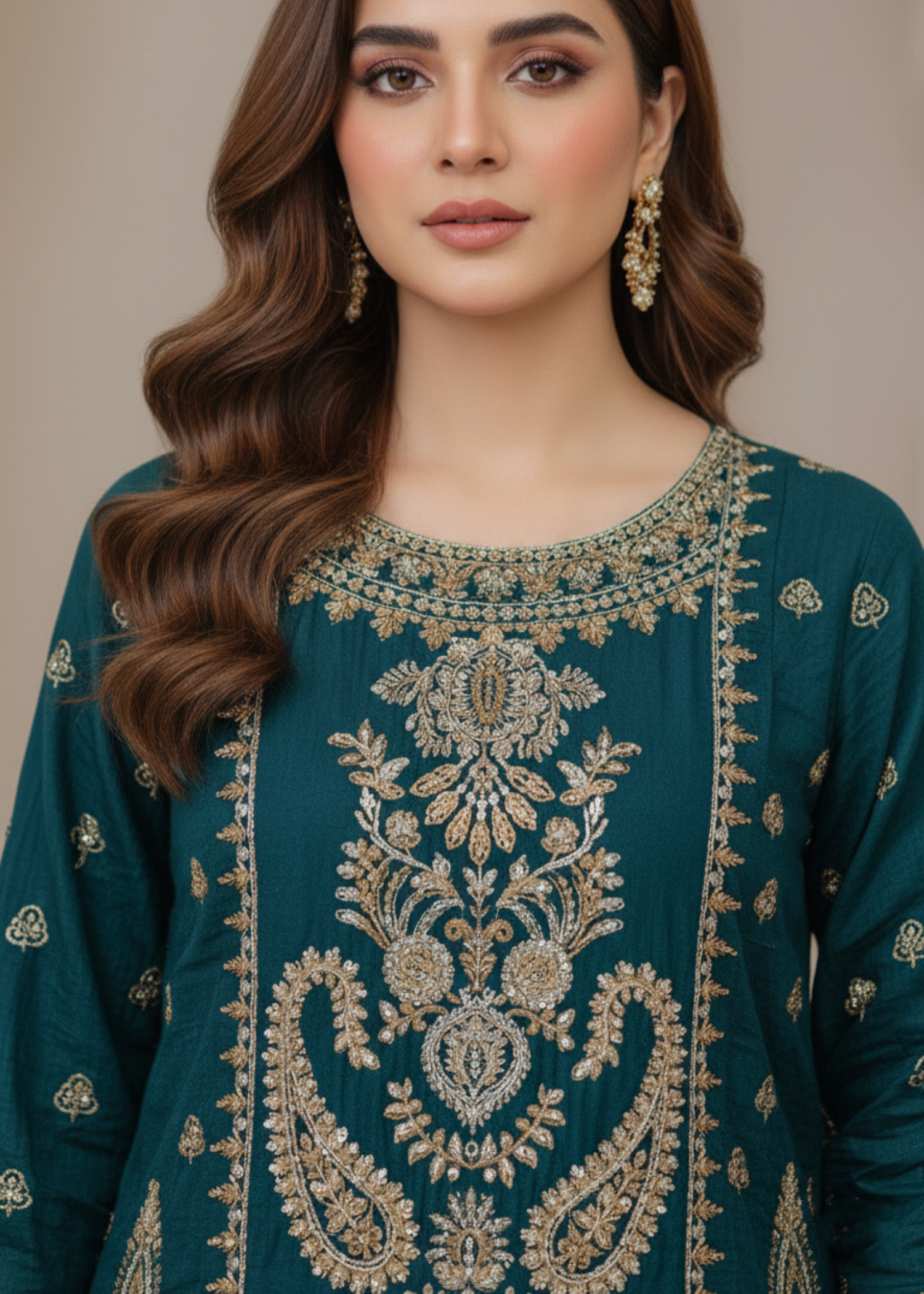 Diara Couture ROUBA US 569 TEAL BLUE Women 3pcs