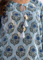 Zellbury WPS2522045 Sky Blue Women 2pcs