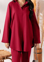 Kiara Alev Cherry Red Women 2pcs