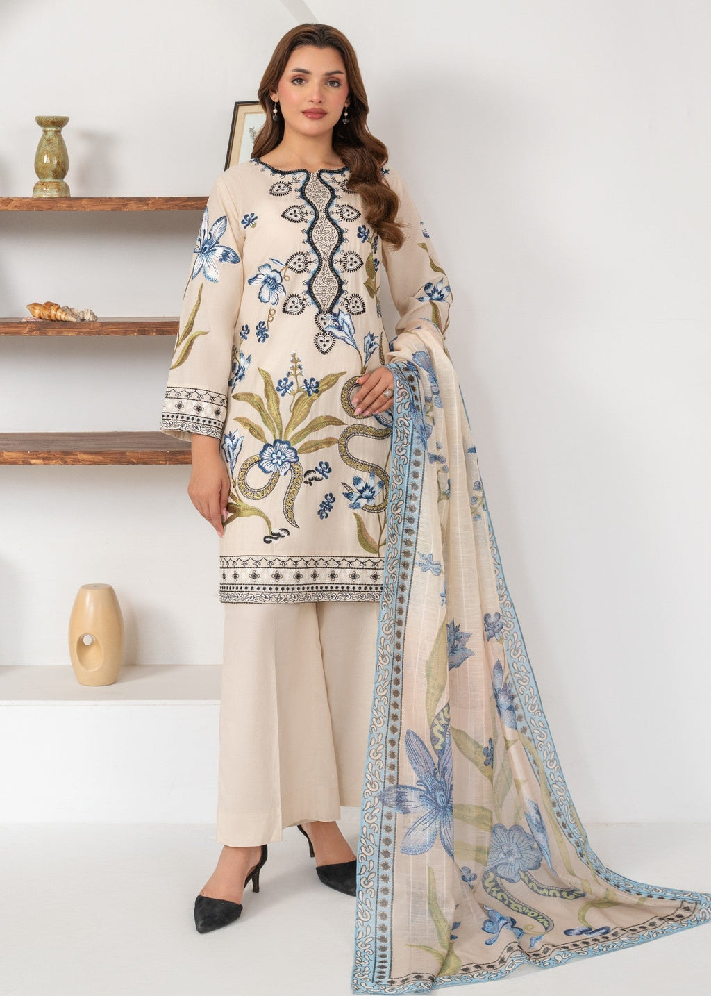 Sahibas By Mirza Zarqaa Women 3pcs