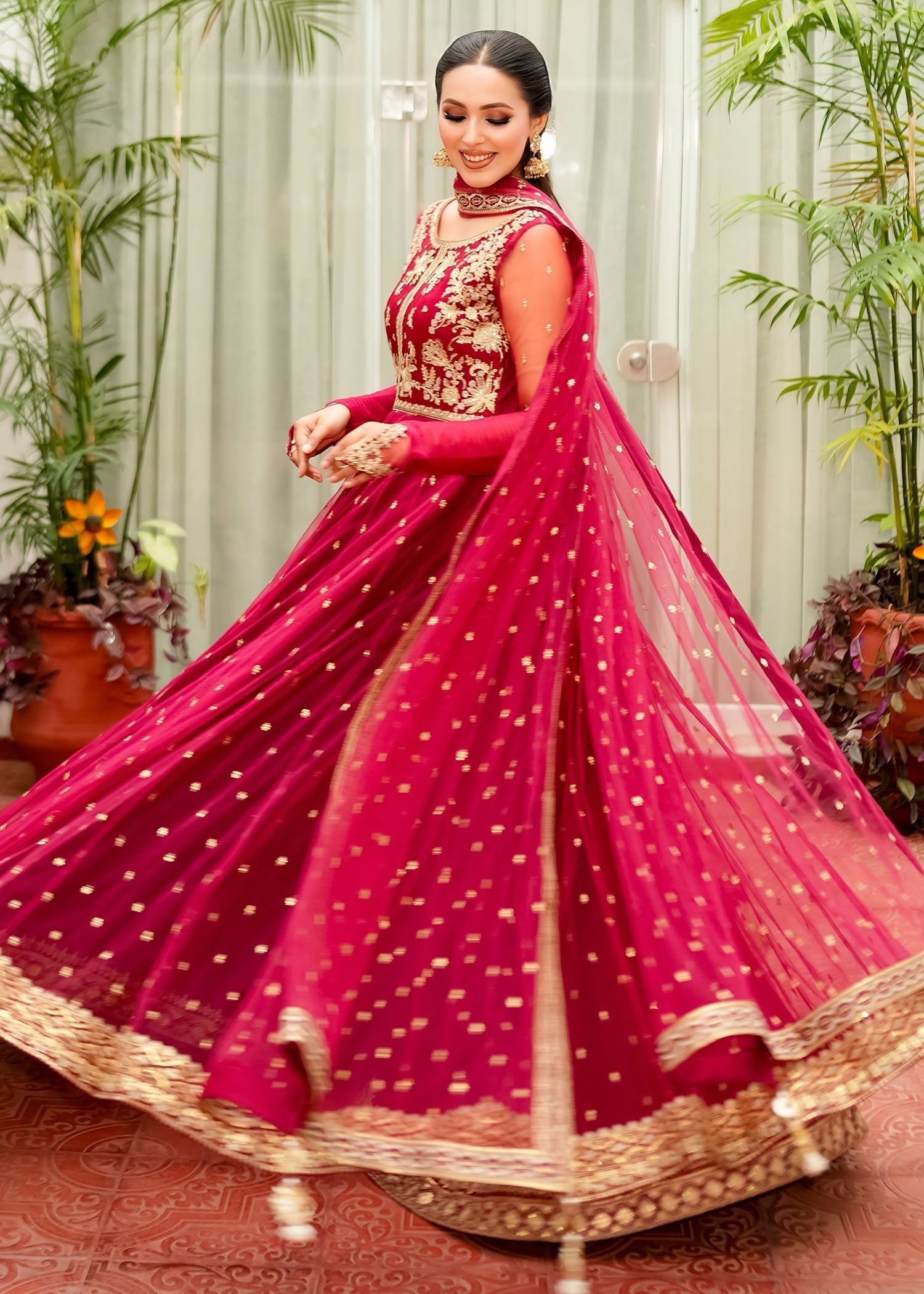 Rang-e-Haya Rosella (Maroon) Women 3pcs