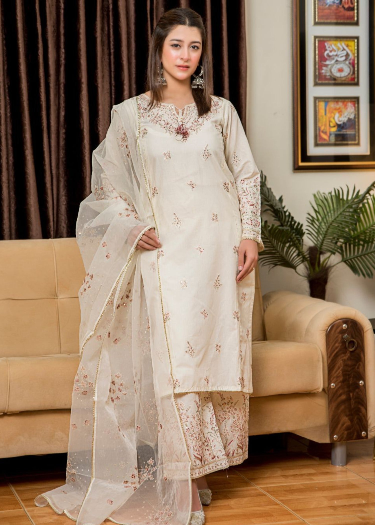 Alfatah Pret Embroidered Lawn ZAUQ S25 0018 Women 3pcs
