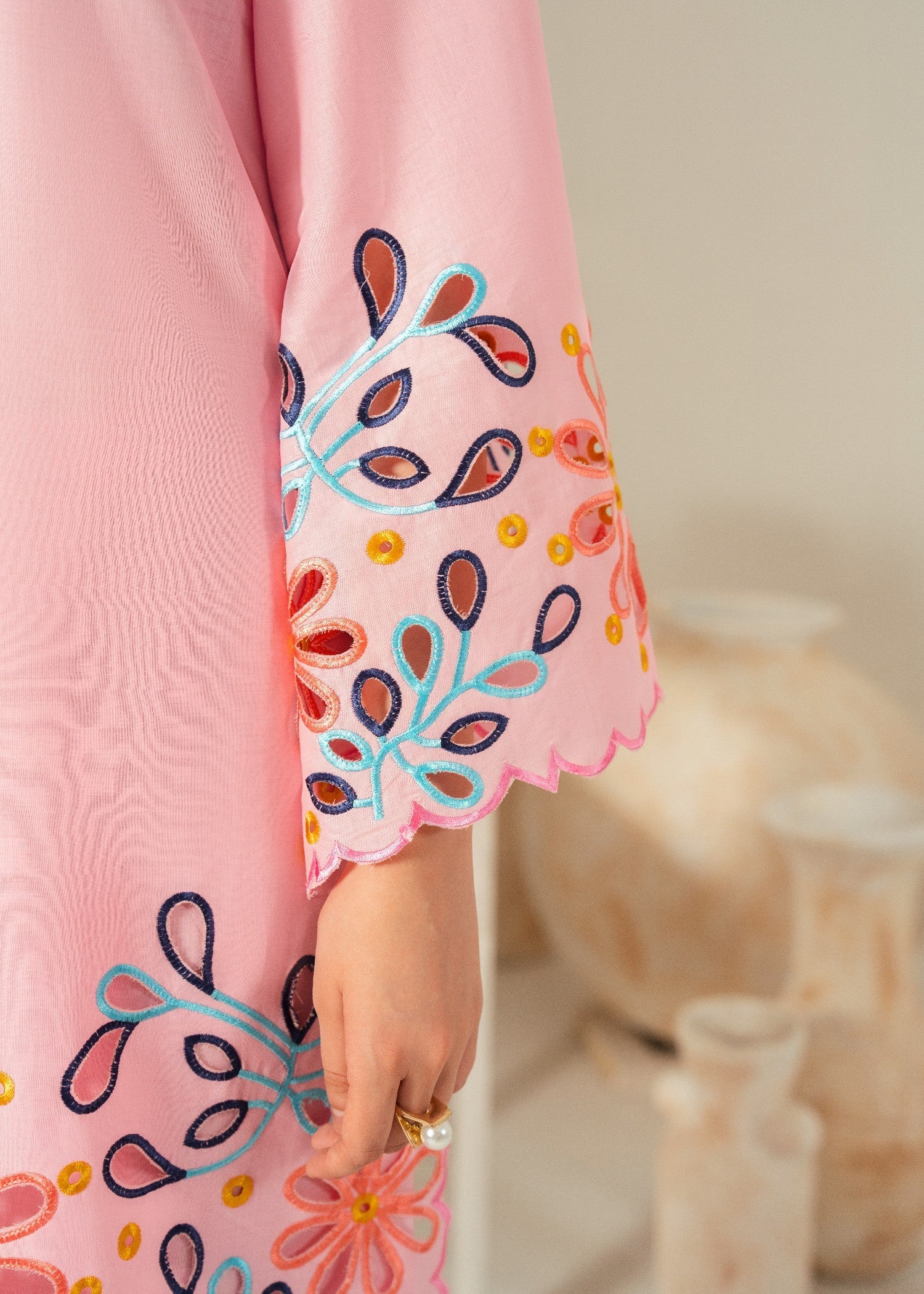 Chaudhary Arts Grace Pink Women 2pcs