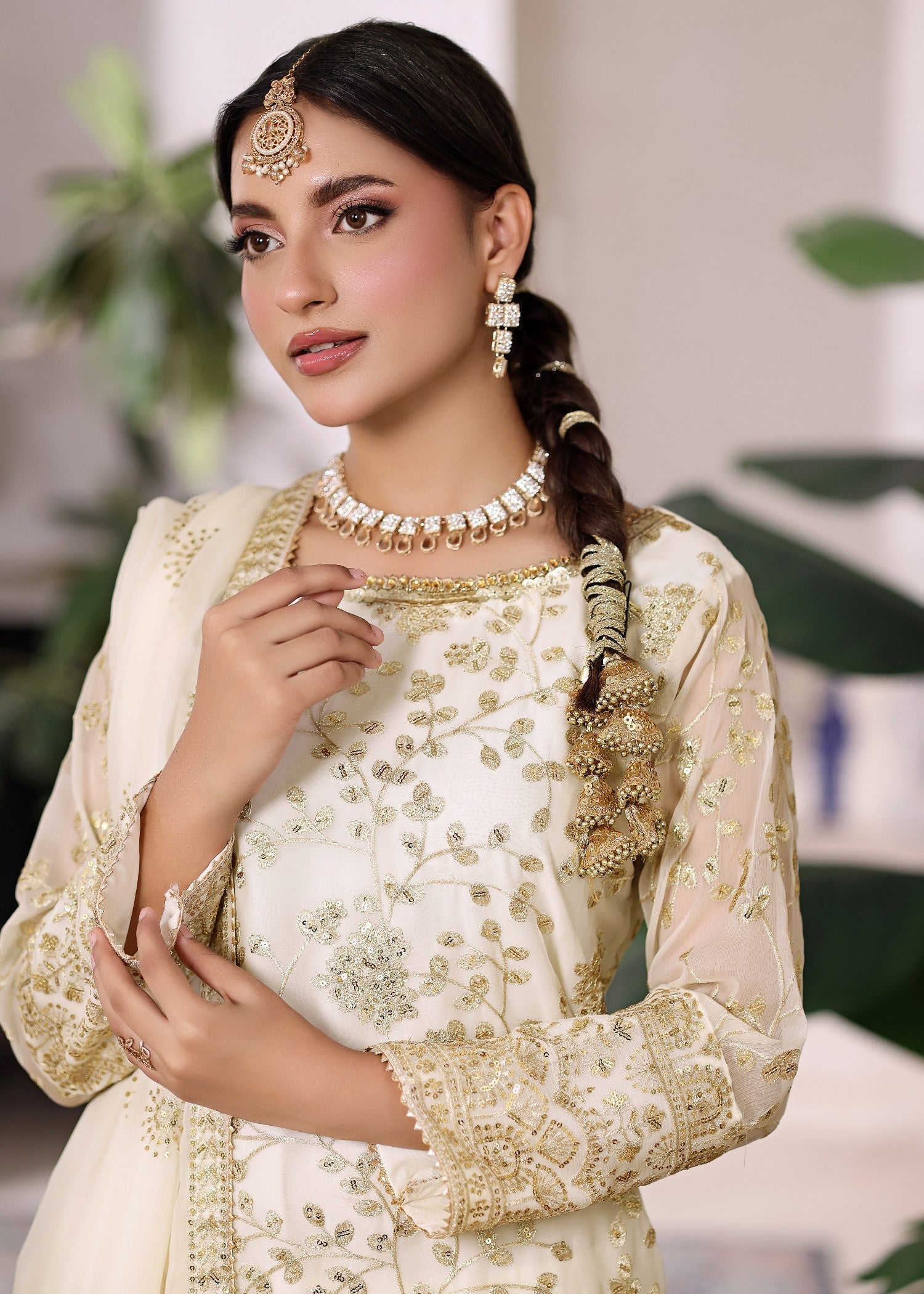 Abaan Zohan Riwaj off White Women 3pcs