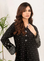 Ochre Cotton Printed Suit SOLP 12 Women 2pcs