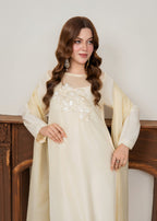 Ray Online Store Vanilla Embellished Kaftan Women 2pcs