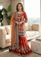 Diara Couture ZONAISHA UA 01 RED Women 3pcs