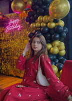 Tawakal Closet Stitched Petal Embroidery Women 2pcs