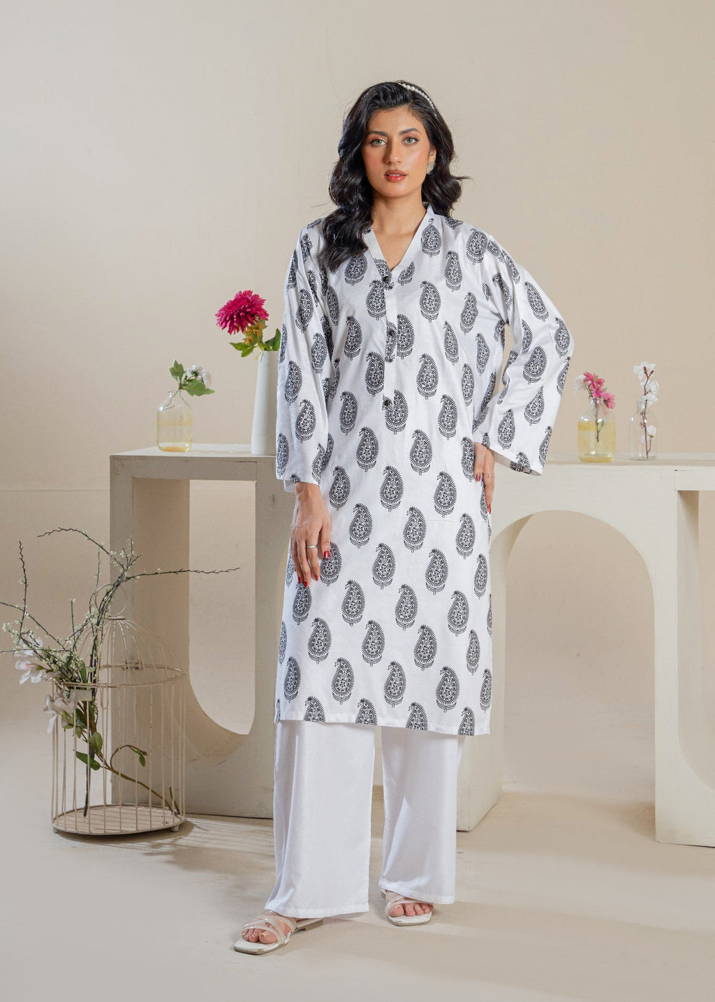Zeenat & Zoha Hush White Edition Women 2pcs