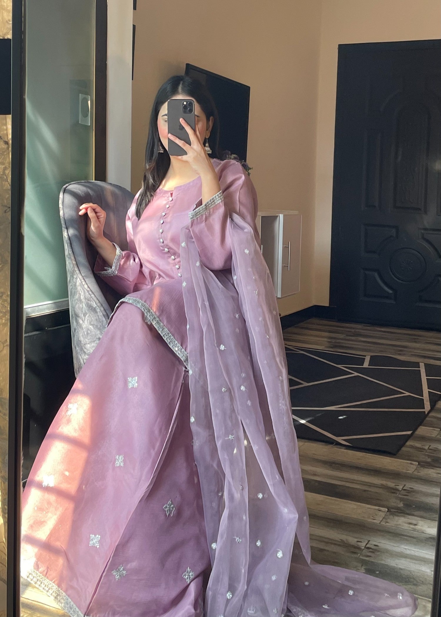 Shehroz Fashion Pink Serenity Women 3pcs