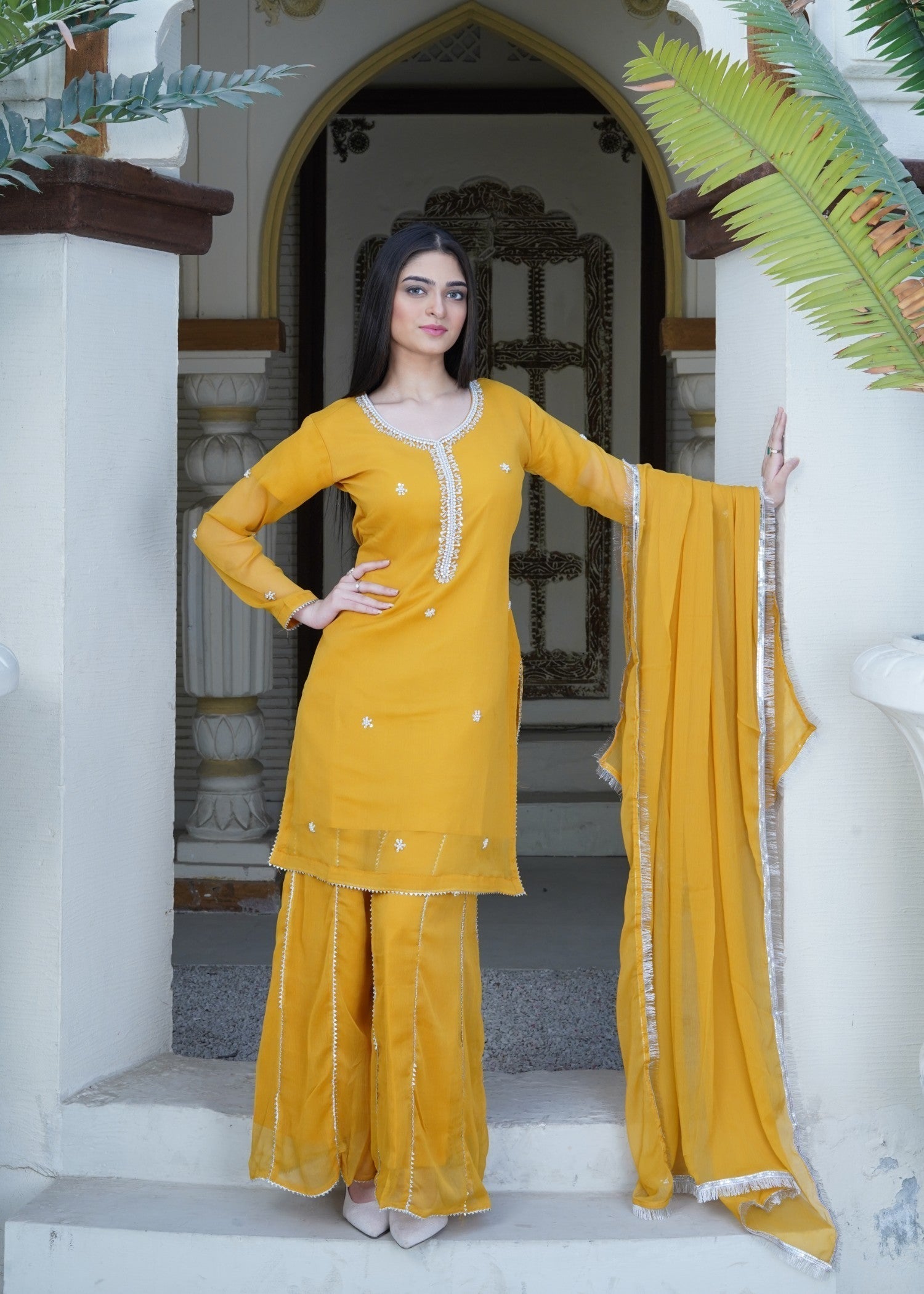 Miss & Mrs Chiffon ada c Women 3pcs