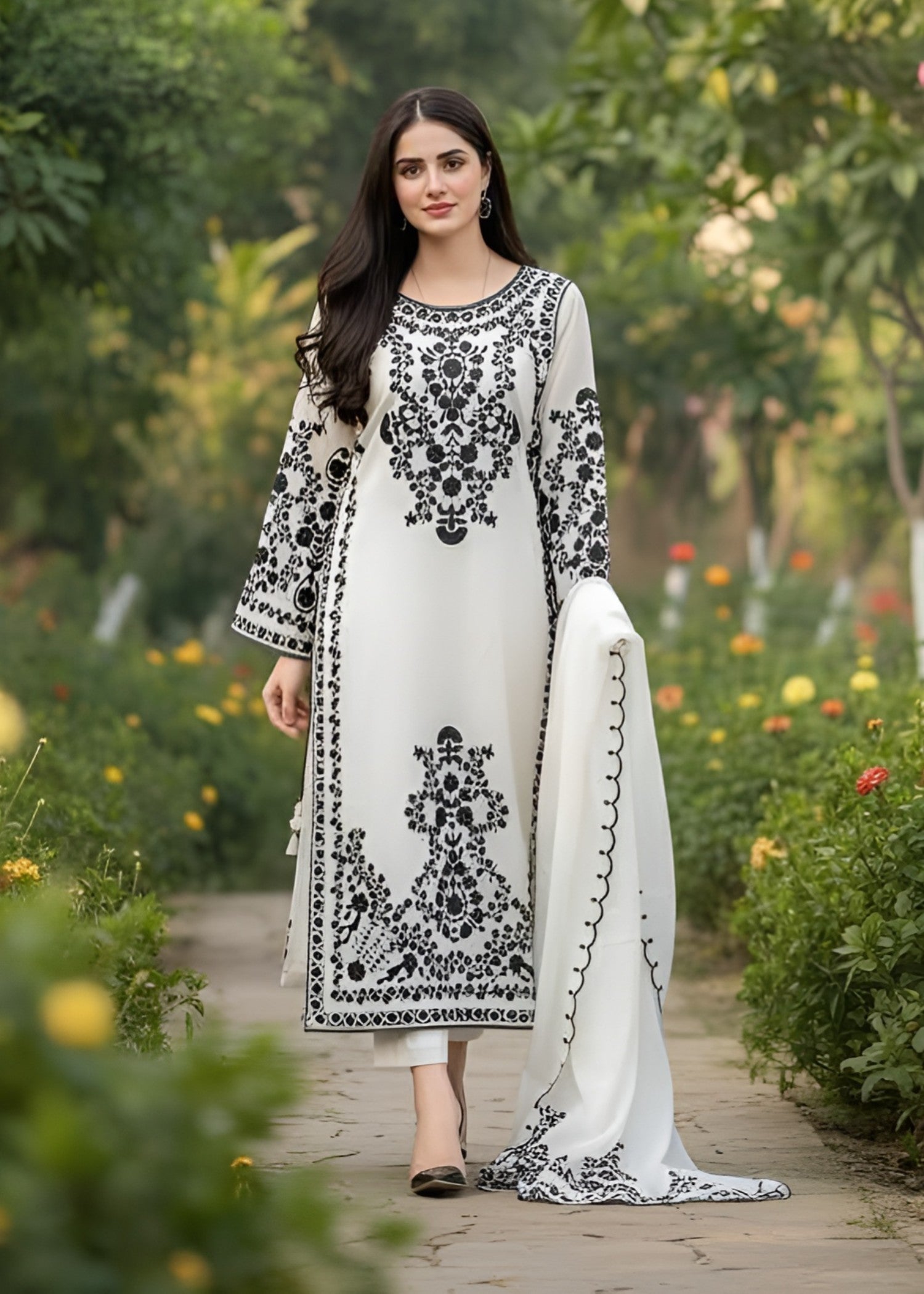 Haraj Collections Resham Women 3pcs