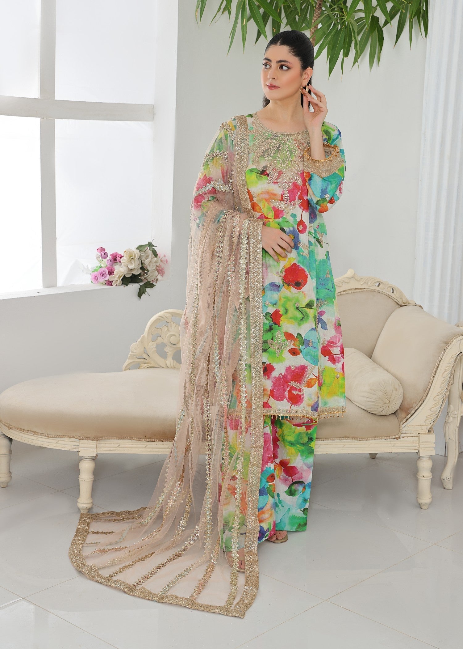 Polawn PD LAWN 25 405 | PRET LAWN COLLECTION Women 3pcs
