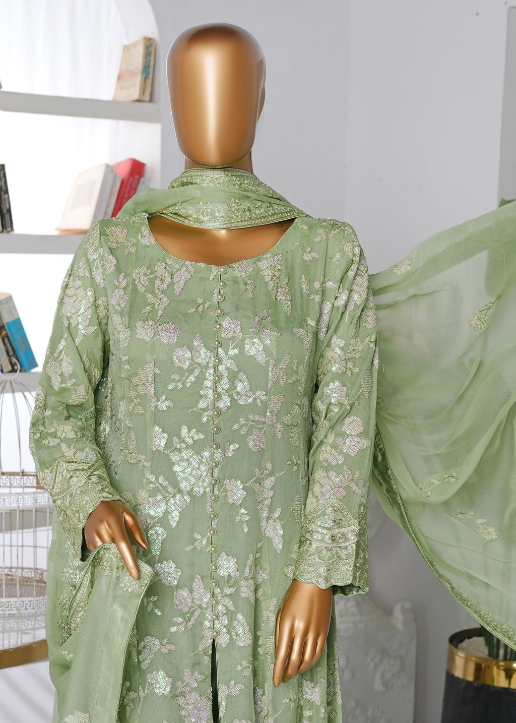 Ahmed Creations HIRA GREEN Women 3pcs