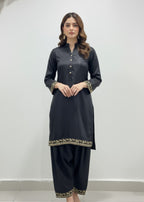 Shehroz Fashion BLACK FARSHI Women 3pcs