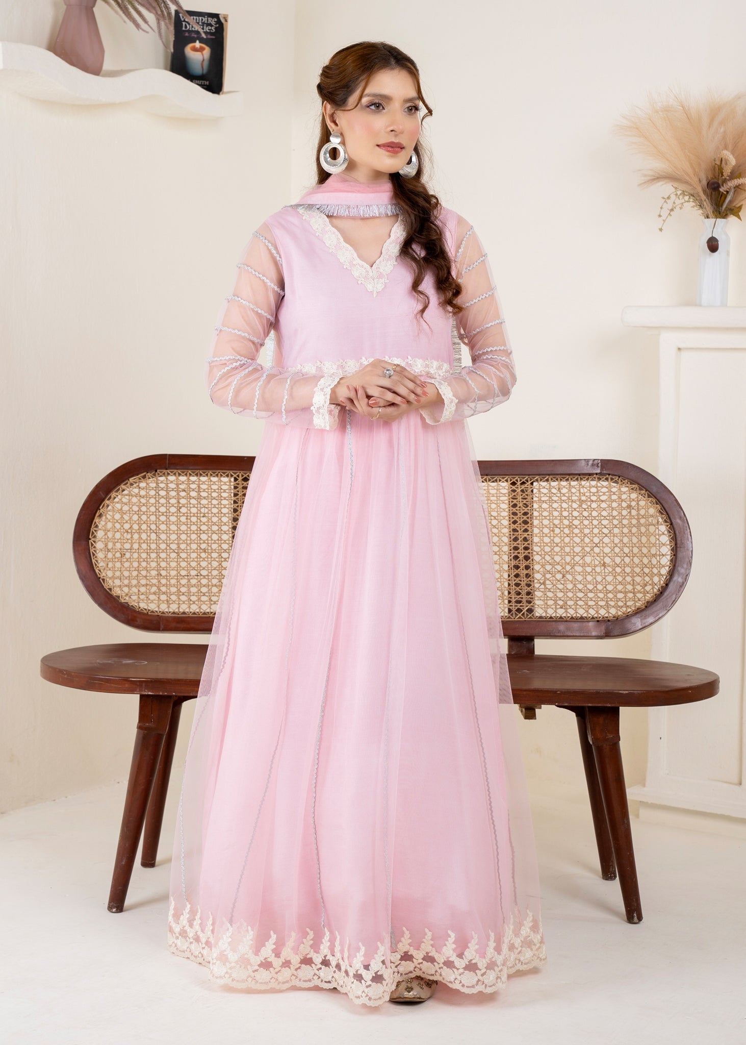 Mz By Mishu Zishu Wedding Edit MZ 007 Isabel (Baby Pink) Mishu Zishu Women 3pcs