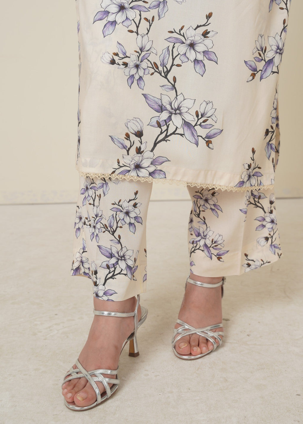 Aroshlay Linen Dress 2 | Unstitched Women 3pcs