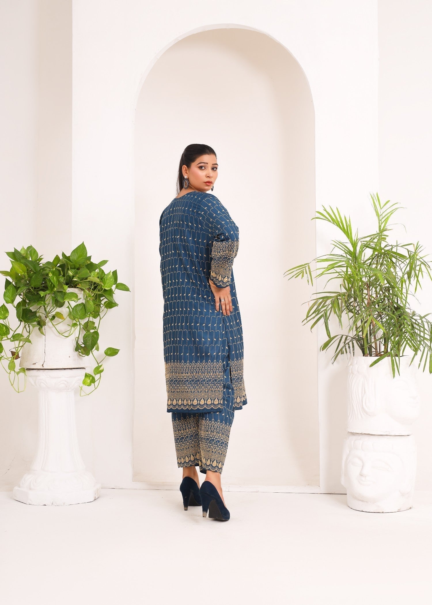 Libaas E Khaas Ayat Teal Women 2pcs