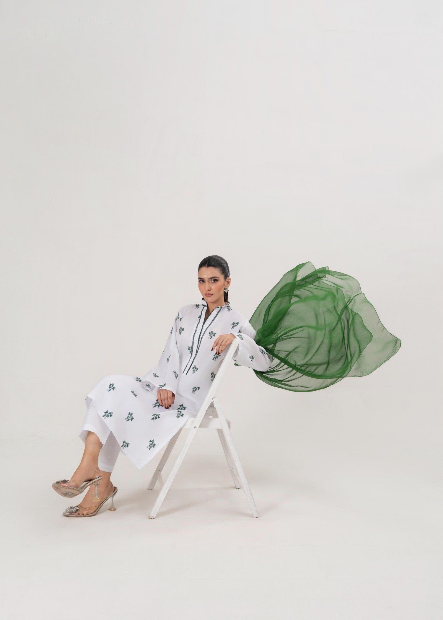 Stylish Collection AZADI EMBROIDERED Women 3pcs