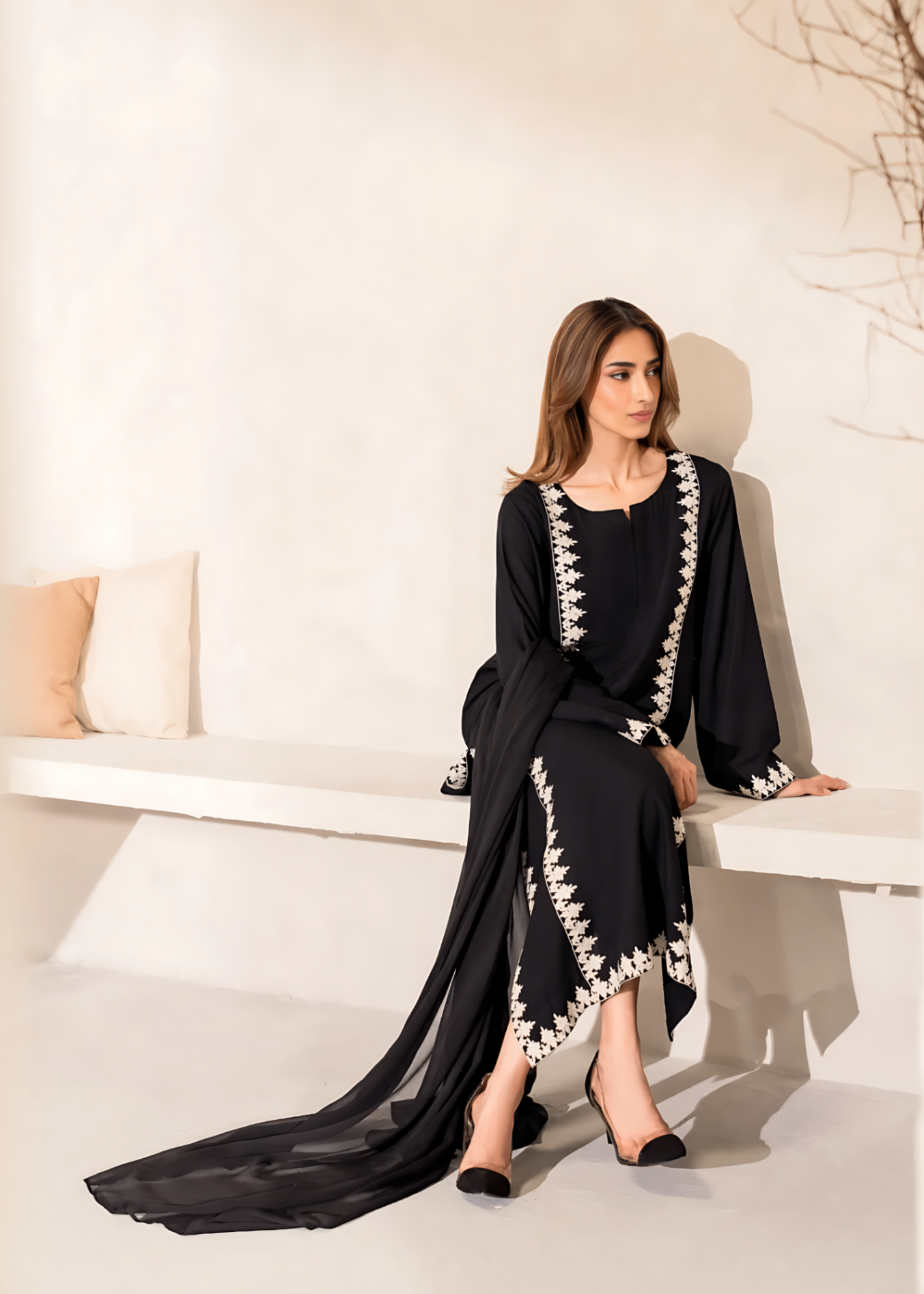 Tawakal Closet BLACK CROWN Women 3pcs