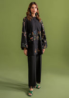 Kiara NOIR Embroidered Khaddar Set Women 2pcs