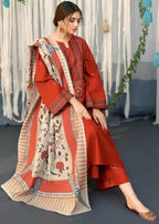 Tehzeeb Libas AYAT SUIT WITH SHAWL Women 3pcs