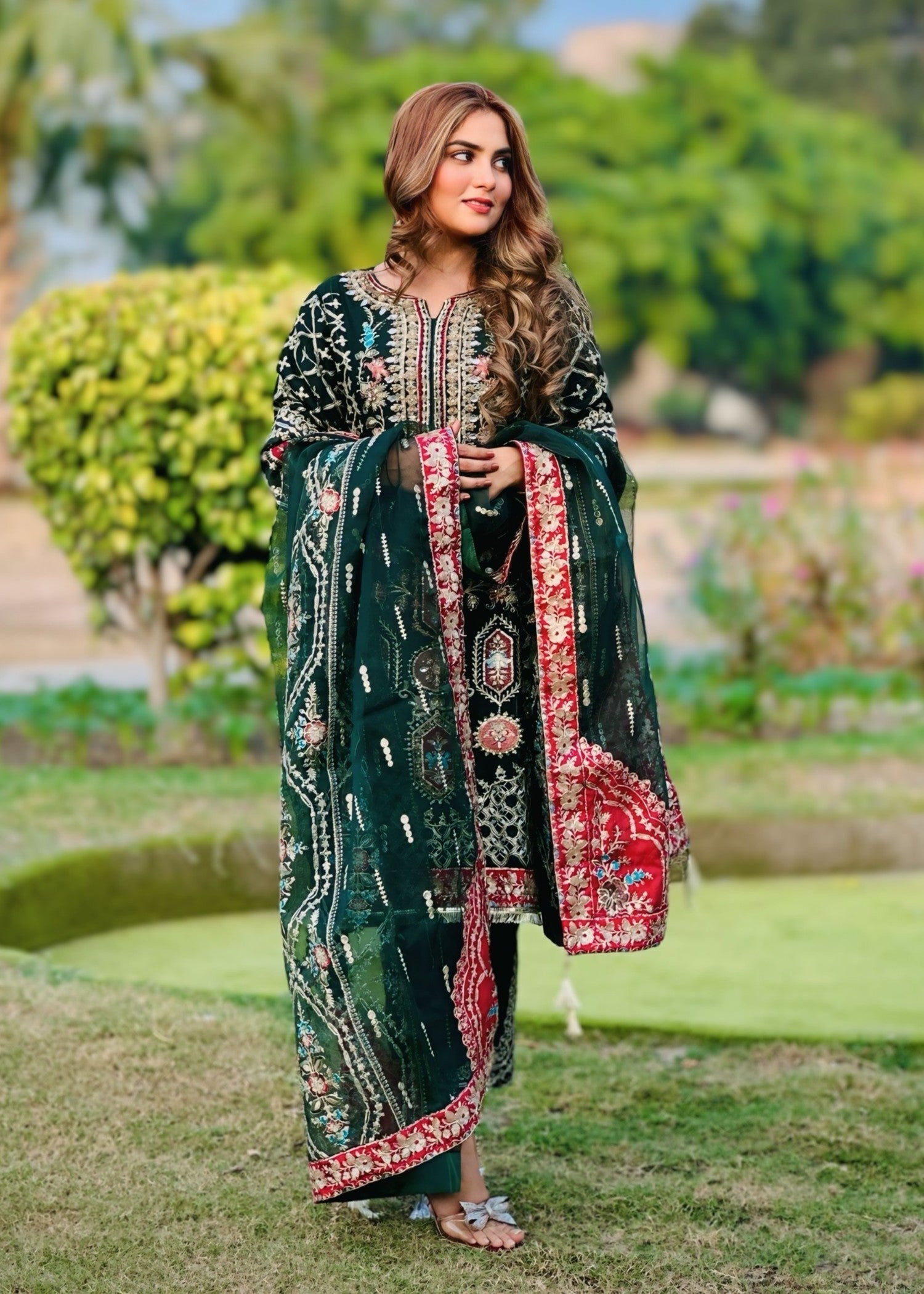 Waniya Awais WAS 92 Women 3pcs