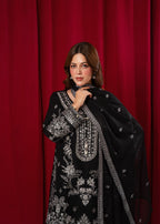 Hkb Officials Noorah Mystique Black Women 3pcs