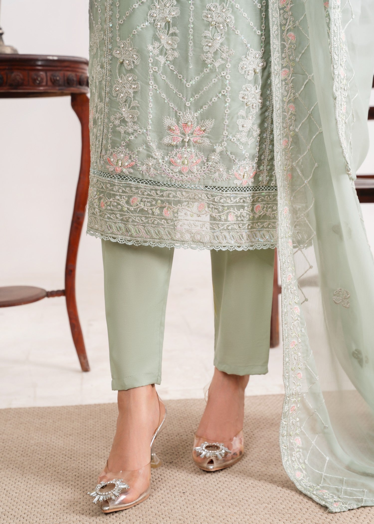 Four Season Boutique DUA CHIFFON PISTA Women 3pcs
