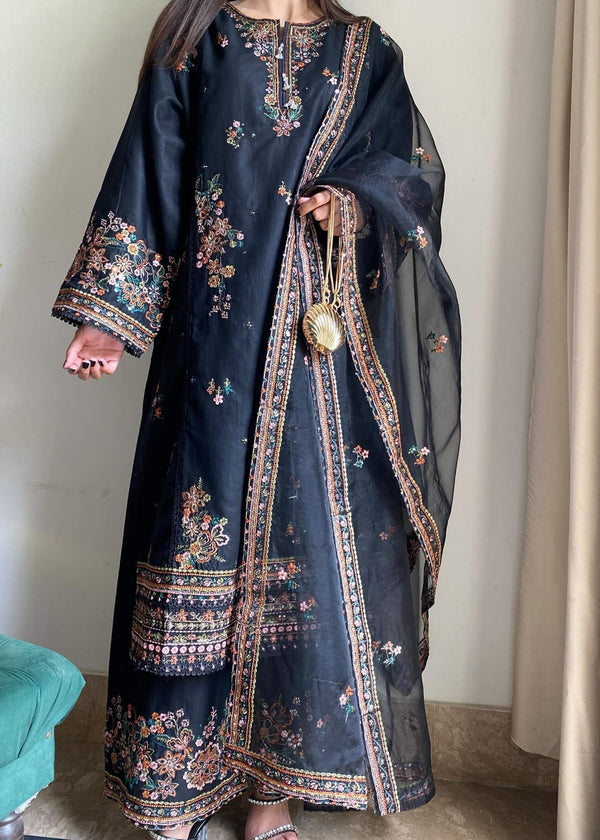 Stylish Collection HAREEM EMBROIDERED Women 3pcs