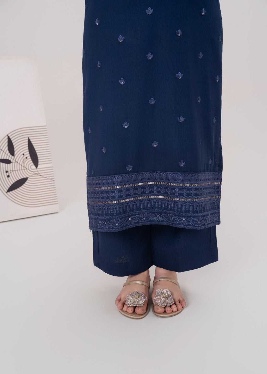 Naqash Navy Women 2pcs