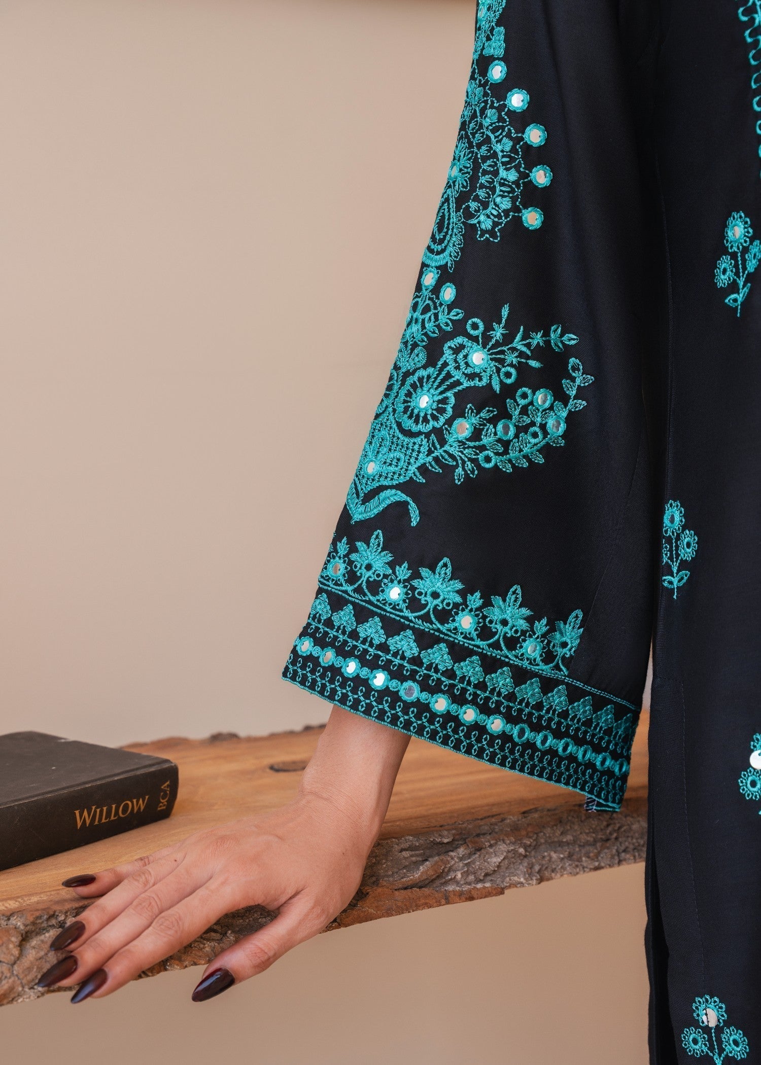 Tehzeeb Libas SERENA EMBROIDERED Women 2pcs