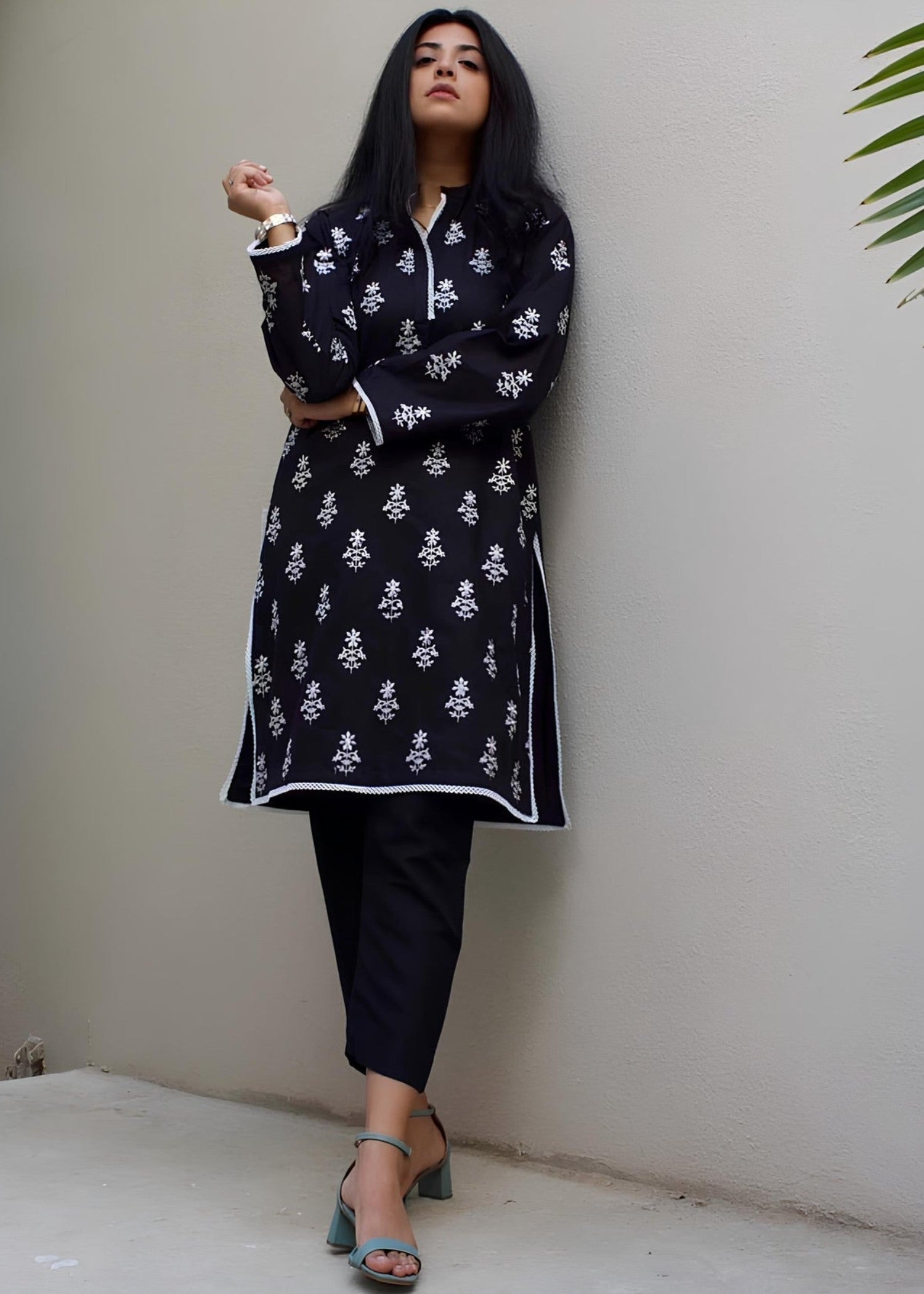 Saifron Chick Black Women 2pcs