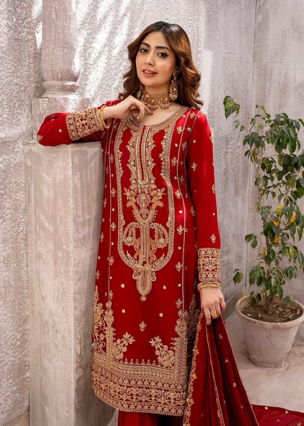 Kanwal Zainab Imperial Rouge Women 3pcs