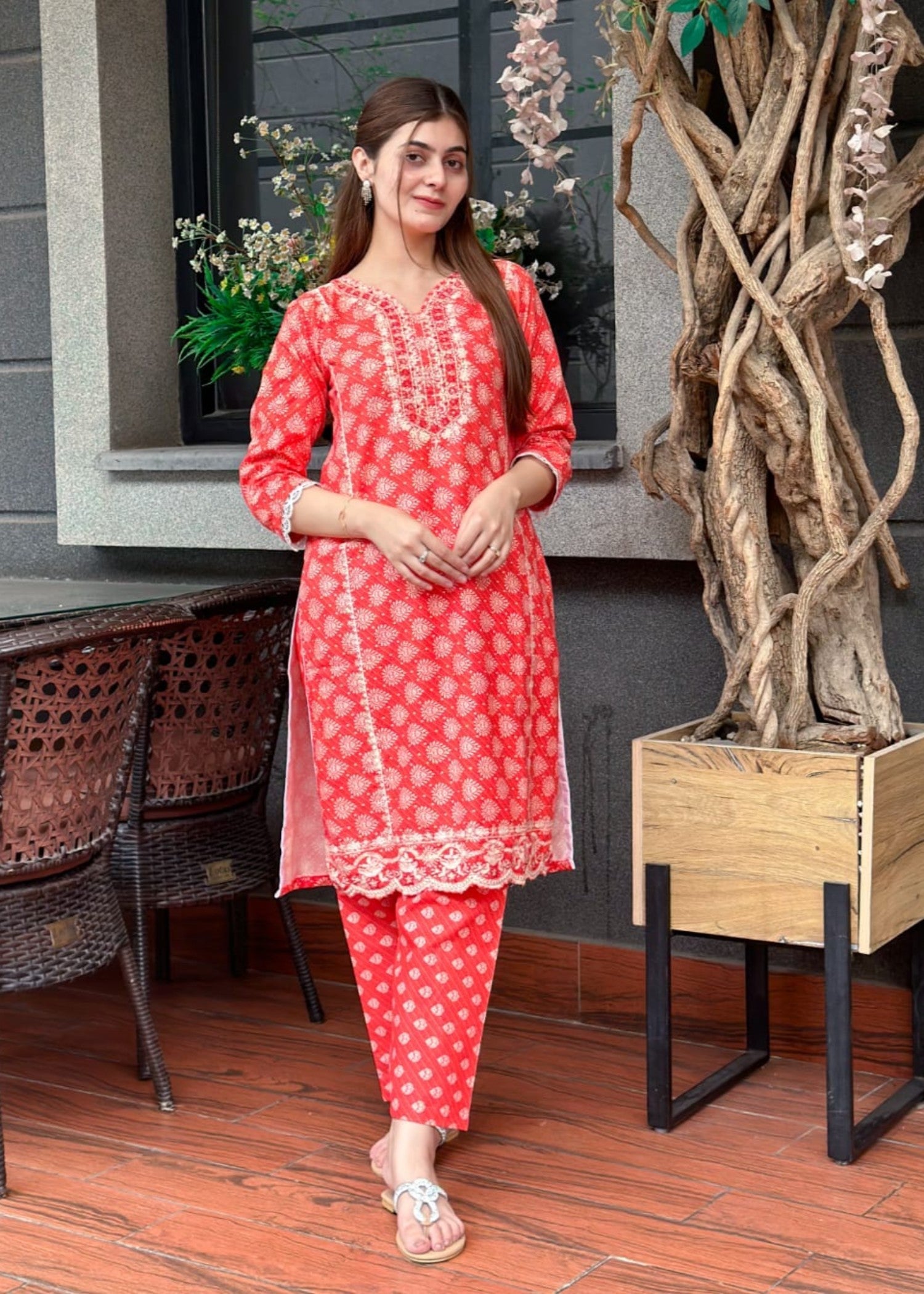 Tehzeeb Libas ZYRA EMBROIDERY GAJRI Women 2pcs