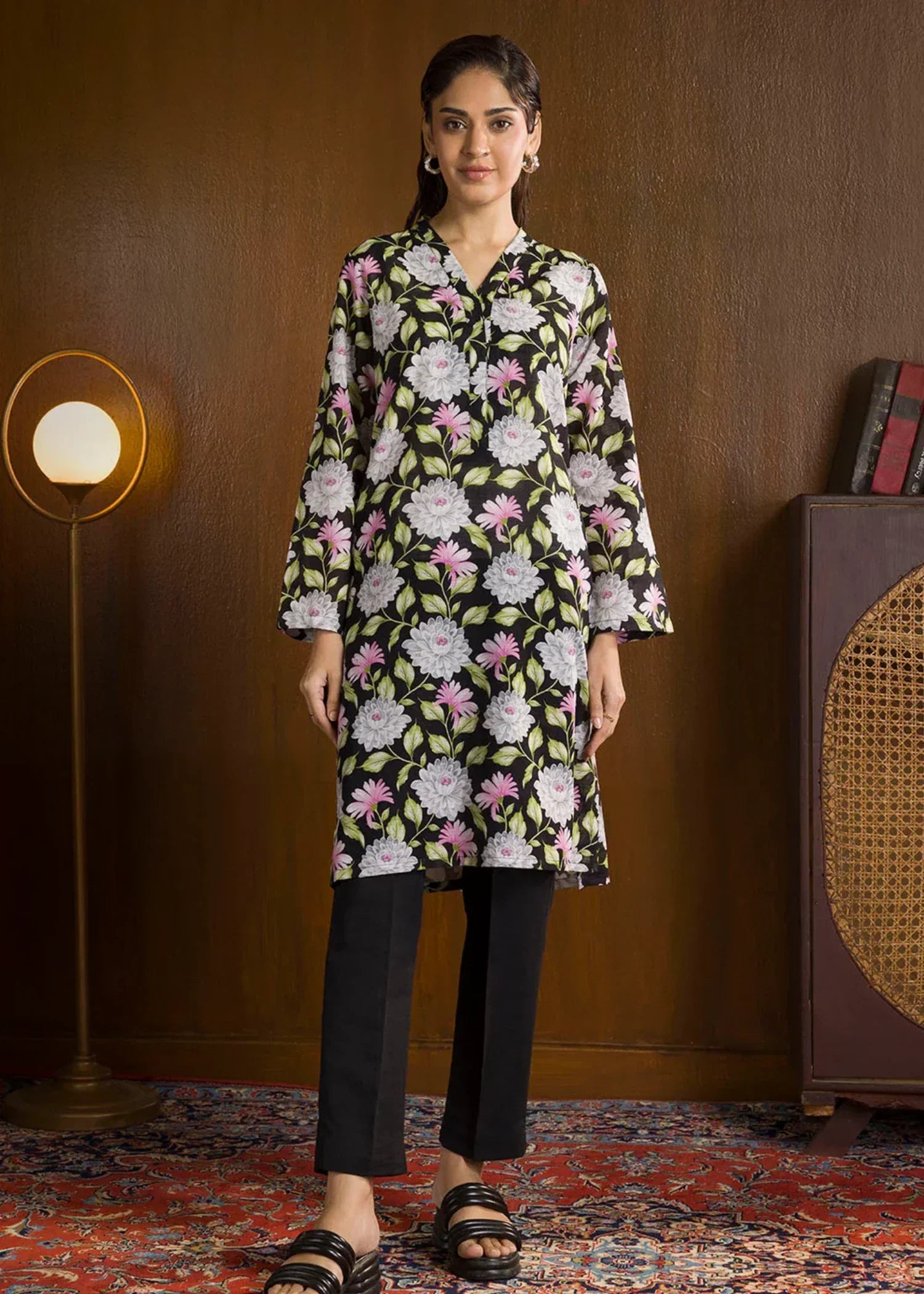 Zellbury WPW2512637 BLACK Women 1pcs