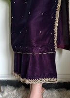 Laal Clothing Velvet V 02 Women 2pcs