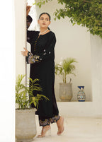 Hamna Kalim HUMA black Women 2pcs