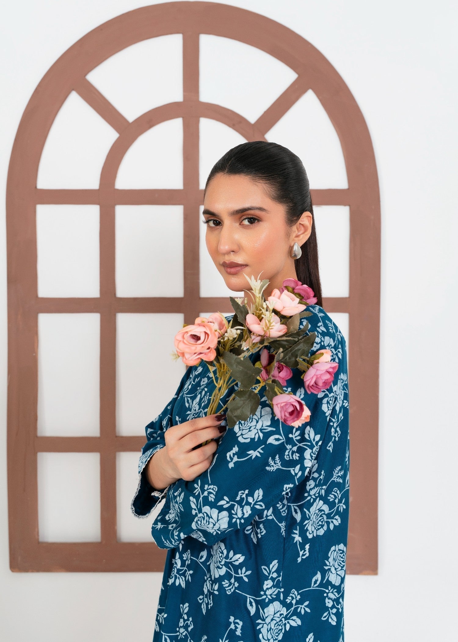 Stylish Collection ROSE TEAL Women 2pcs