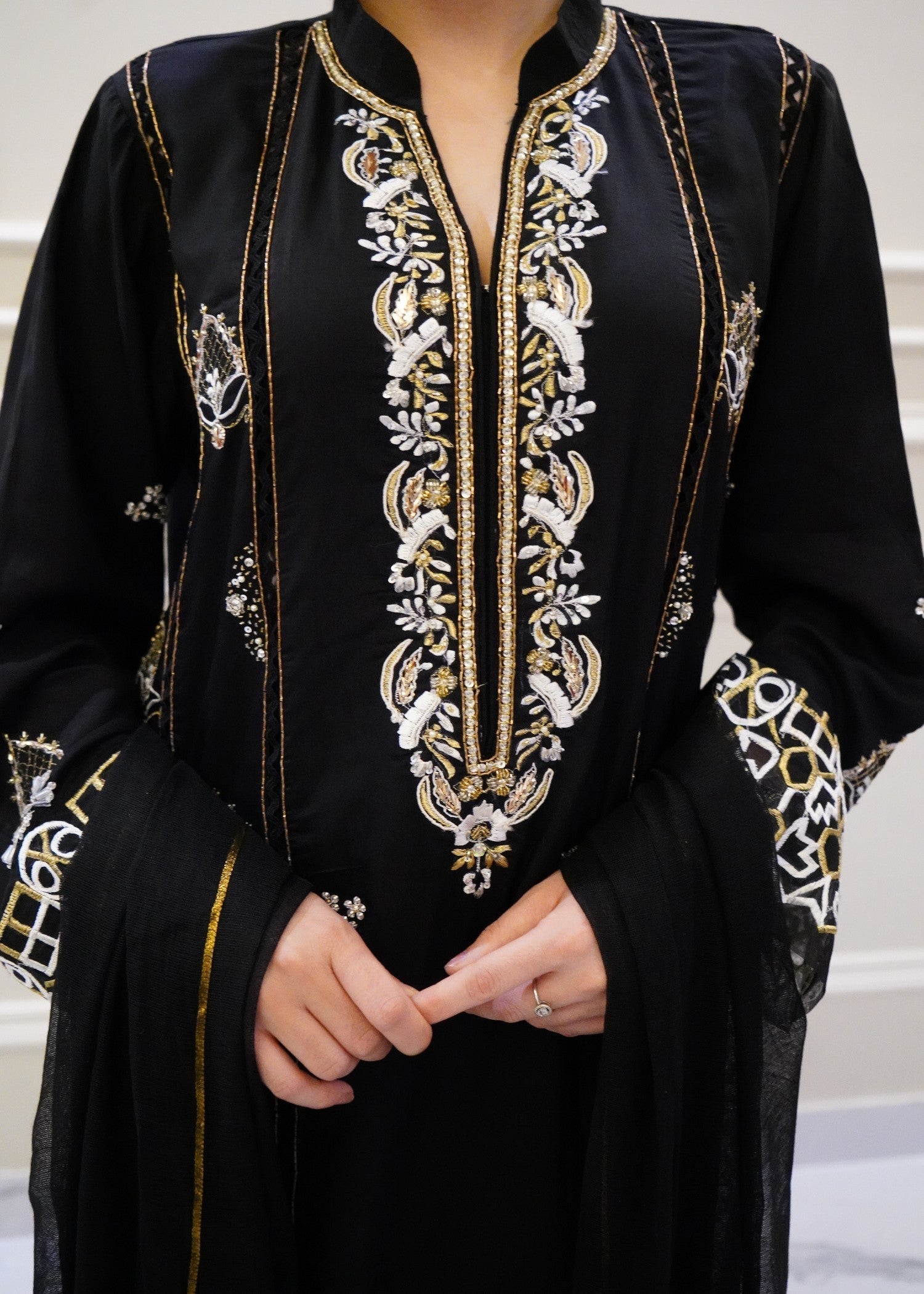 Fernazcouture Black Edit Women 3pcs