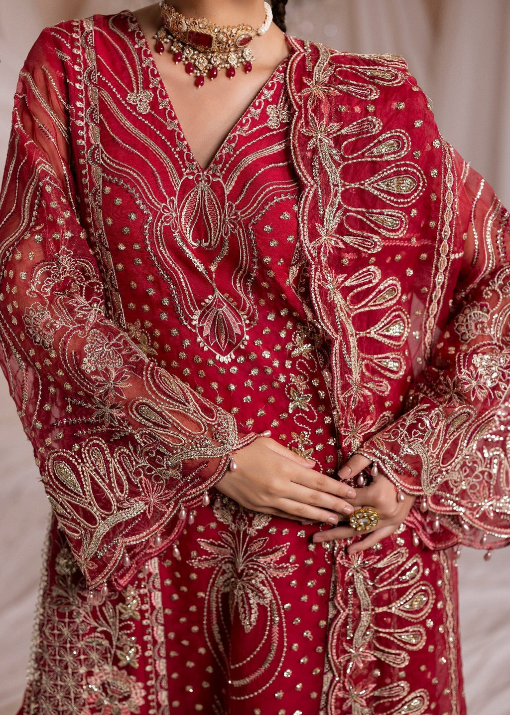 Diara Couture DABEER DF 69 RED Women 3pcs