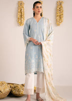 Cross Stitch SHELL BLUE 0125RTWEMBLWN0405 Women 2pcs