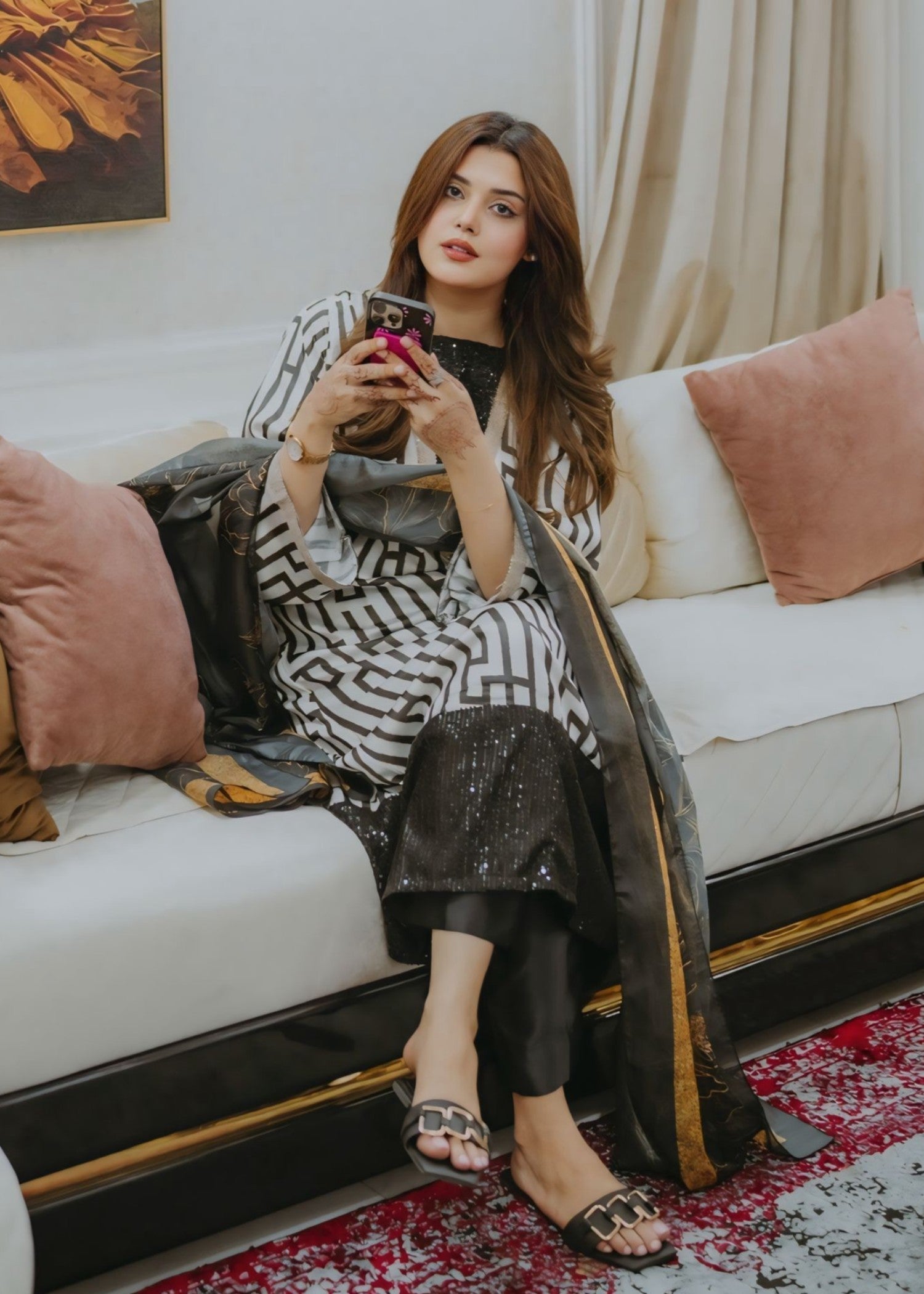 Rangoon Clothing Glamouria Women 3pcs