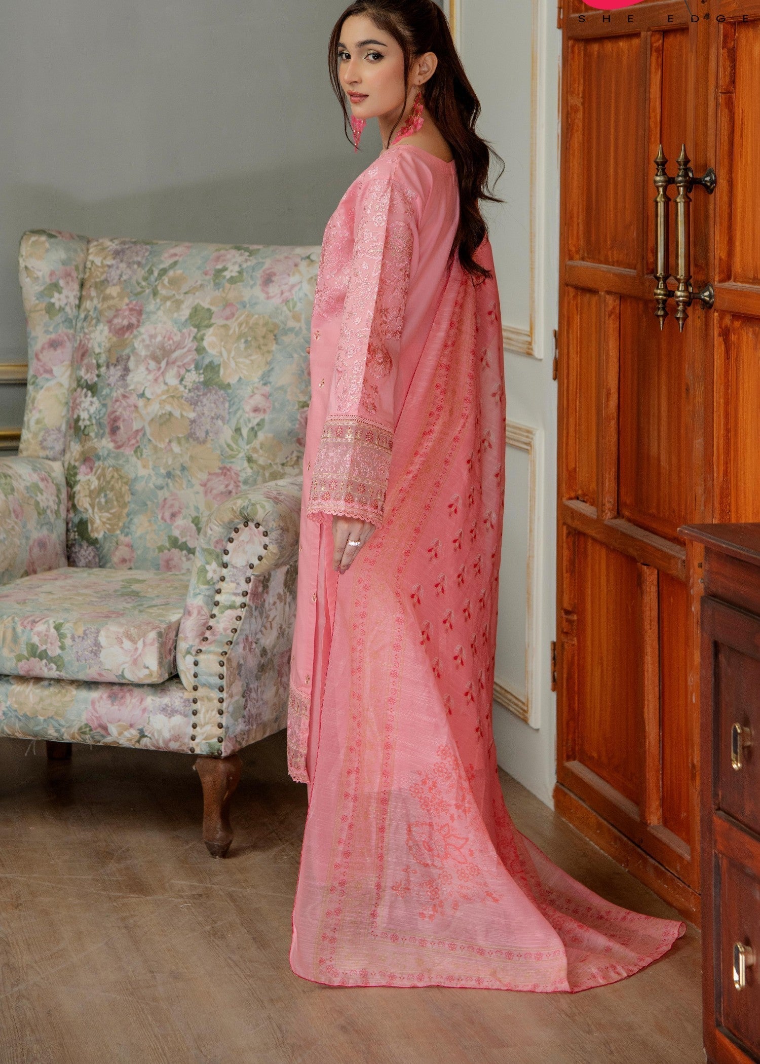 She Edge SE SUM25 000018 DARK PINK Women 3pcs