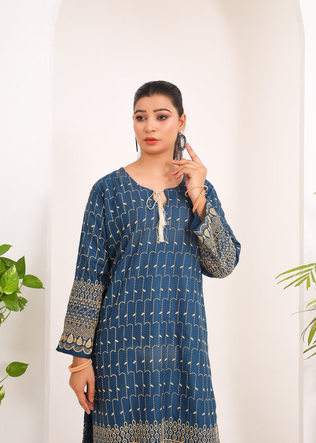 Libaas E Khaas Ayat Teal Women 2pcs