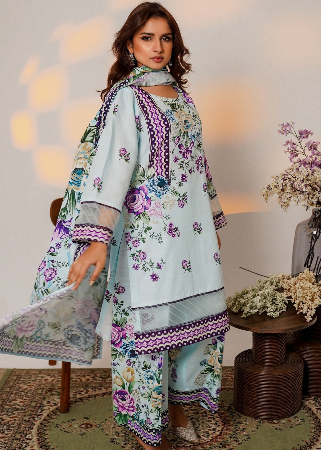 Aroshlay K 01 | RTW Khaddar Dress Women 3pcs