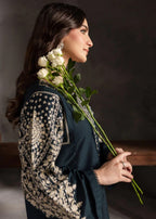 Zeenat & Zoha Navy Blend Women 2pcs