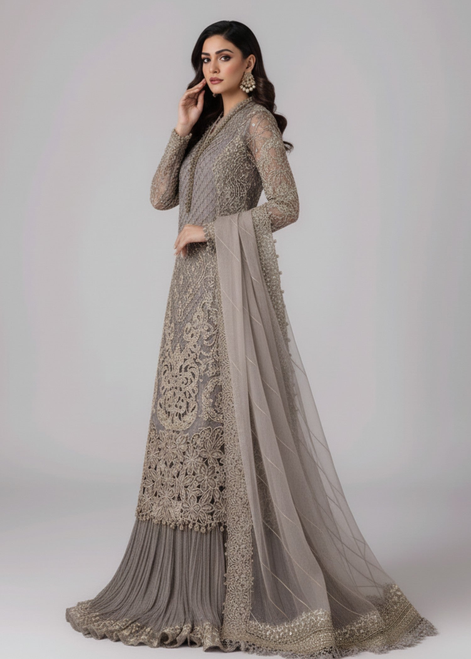 Malhaar MAL AL 4232 WED V1 25 Women 3pcs