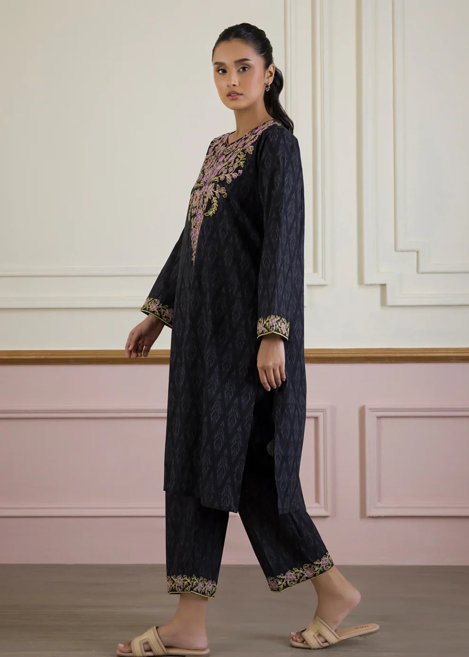 Zellbury WPS2521978 Black Women 2pcs